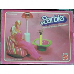 Barbie Dream Furniture poltrona tavolino lampada 1978