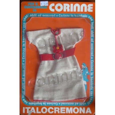 Italocremona vestito per bambola Corinne Corinna