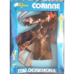 Italocremona vestito per bambola Corinne Corinna pelliccia