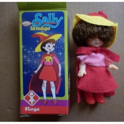 Furga bambola Sally la maga TV miniatura 1981