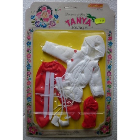 Boutique completo sci per bambola Tanya Principessa dei fiori