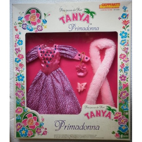 Vestito da sera rosa per bambola Tanya Primadonna