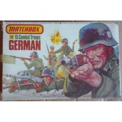 Matchbox soldatini truppe da combattimento tedesche 1/32 1976