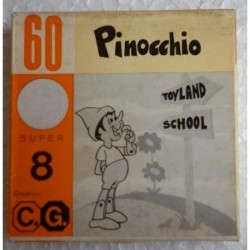 Film filmino Super 8 mm Pinocchio B/N