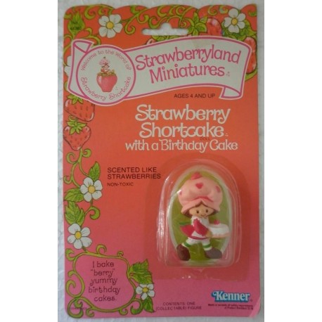 Strawberry Shortcake miniatura 1982