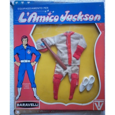 Mego Amico Jackson tenuta baseball 1971