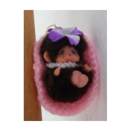 Moncicci Daisuke Toho Bussan miniatura culla rosa