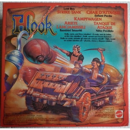 Mattel Hook veicolo Ariete lanciamissili 1991