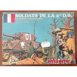 Soldatini Atlantic 97 serie 2 guerra mondiale Soldats de la 2em DB 1/32