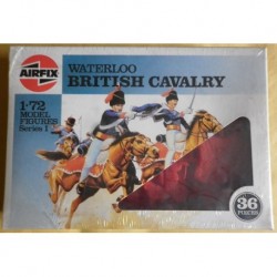 Airfix soldatini Waterloo British Cavalry cavalleria inglese 1/72 1987