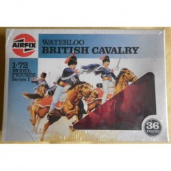 Airfix soldatini Waterloo British Cavalry cavalleria inglese 1/72 1987