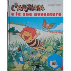 Libro cartonato L'Ape Maia e le sue avventure 1980