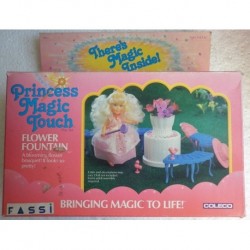 Coleco Princess Magic Touch playset fontana dei fiori 1987