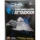 Lindberg Independence Day Captured Alien Attacker model kit 1996