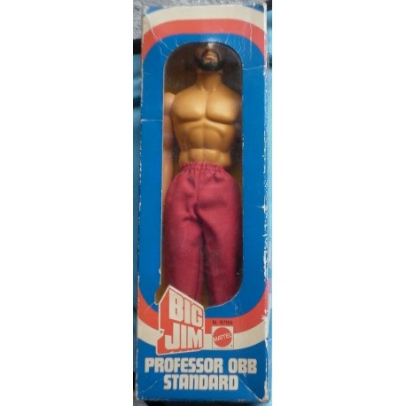 Mattel Big Jim personaggio Professor Obb Standard 1984