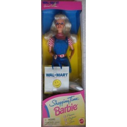 Mattel Barbie bambola Shopping Time Walmart Wal Mart 1997