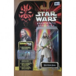 Hasbro Guerre Stellari Star Wars Episodio 1 personaggio Qui Gon Jinn