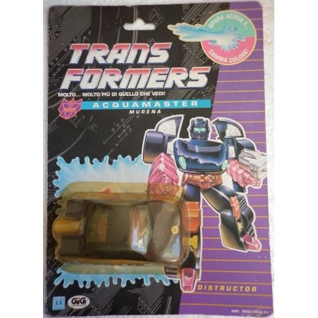 Hasbro Transformers Distructor Acquamaster Murena 1992