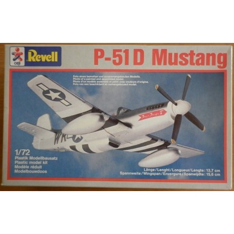 Revell kit aereo P-51 D Mustang 1984 1/72