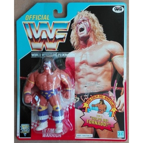 WWF personaggio Wrestling Ultimate Warrior colpo del tornado 1992