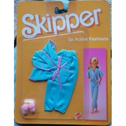 Barbie vestito Skipper So Active fashion pigiama 1985