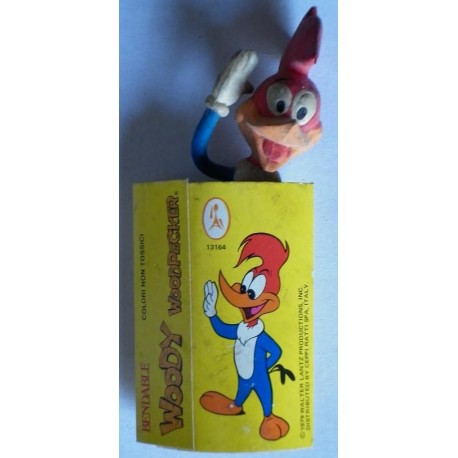 Walter Lantz pupazzo Woody Woodpecker flexi