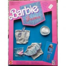 Mattel Barbie vestito moda Jeans 1988