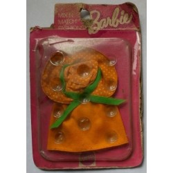 Barbie Mix 'n Match Fashions vestito arancione 1973