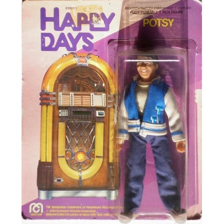 Personaggio Potsy della serie Happy Days 20 cm
