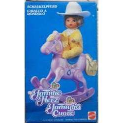 Famiglia Cuore Heart Family - cavallo a dondolo 1987