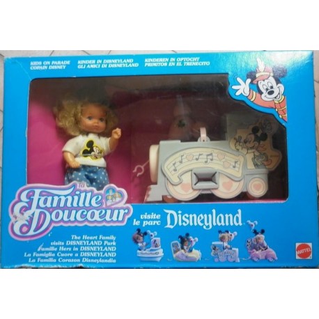 Famiglia Cuore Heart Family - gli amici di Disneyland park - treno