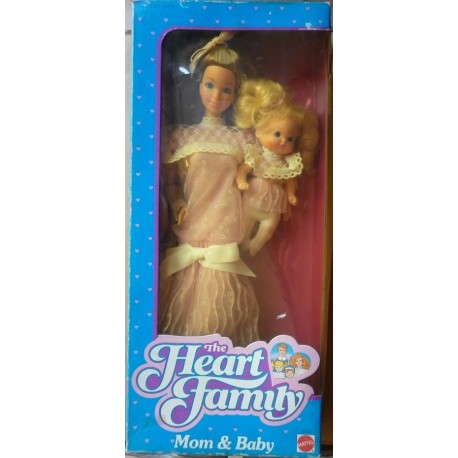 Famiglia Cuore Heart Family - bambola mamma e bimba