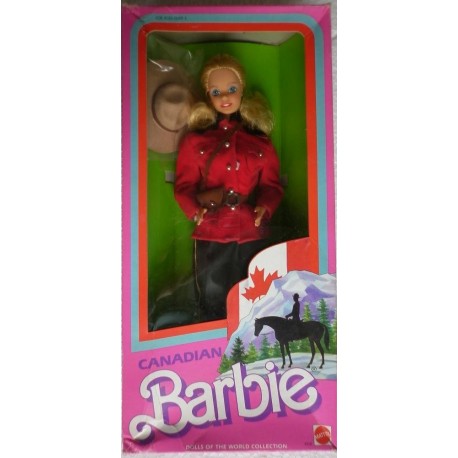 Barbie bambola DOTW del mondo canadese