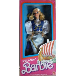 Barbie bambola DOTW del mondo islandese
