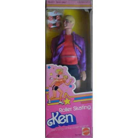 Barbie bambola Ken pattinatore 1980