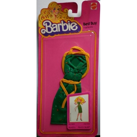 Vestito Barbie Best Buy Fashions verde