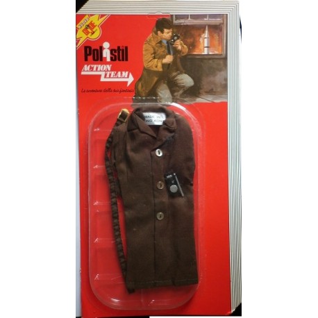 Hasbro Polistil Vestito personaggio Gi Joe Agente Controspionaggio 1975